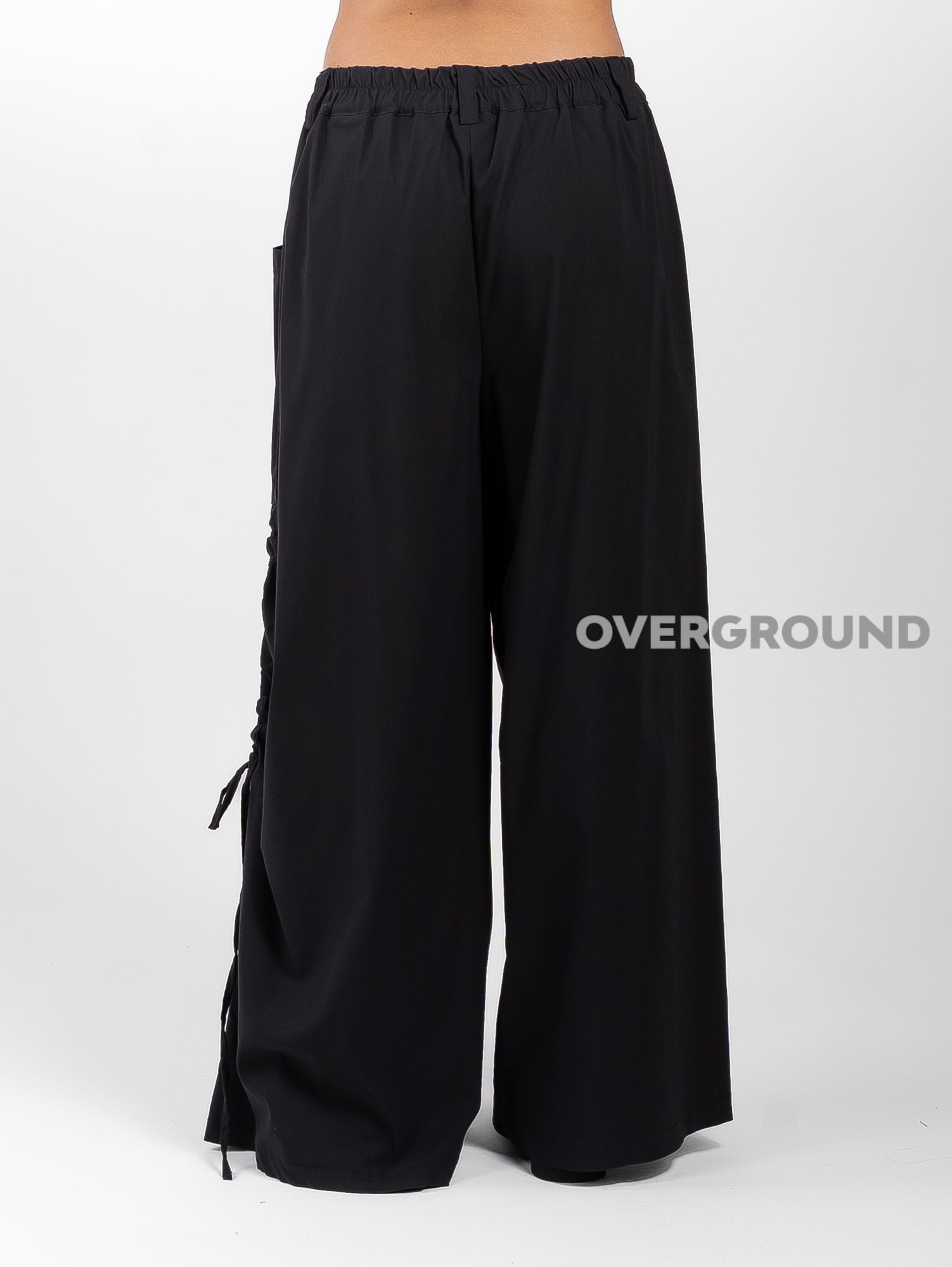 PANTALONE OVER CON RIPRESA LATERALE E TASCA DAVANTI - OVERGROUND STORE 