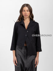 GIACCA CORTA CON ABBOTTONATURA ASIMMETRICA - OVERGROUND STORE 