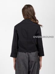 GIACCA CORTA CON ABBOTTONATURA ASIMMETRICA - OVERGROUND STORE 