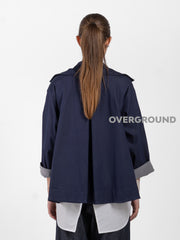 GIACCA OVER EFFETTO JEANS - OVERGROUND STORE 