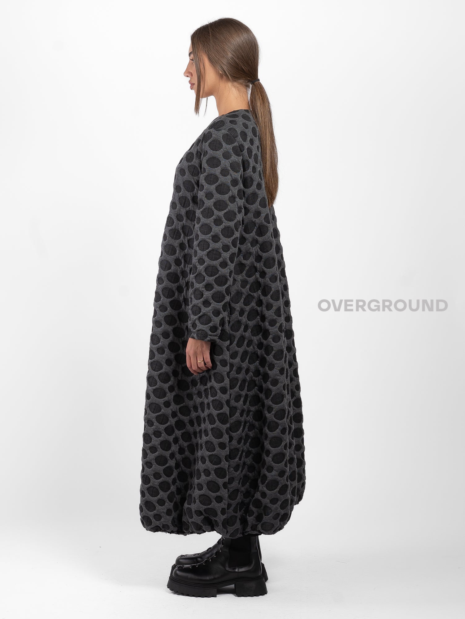 SPOLVERINO LUNGO LAVORATO CHIUSURA TRE BOTTONI - OVERGROUND STORE 