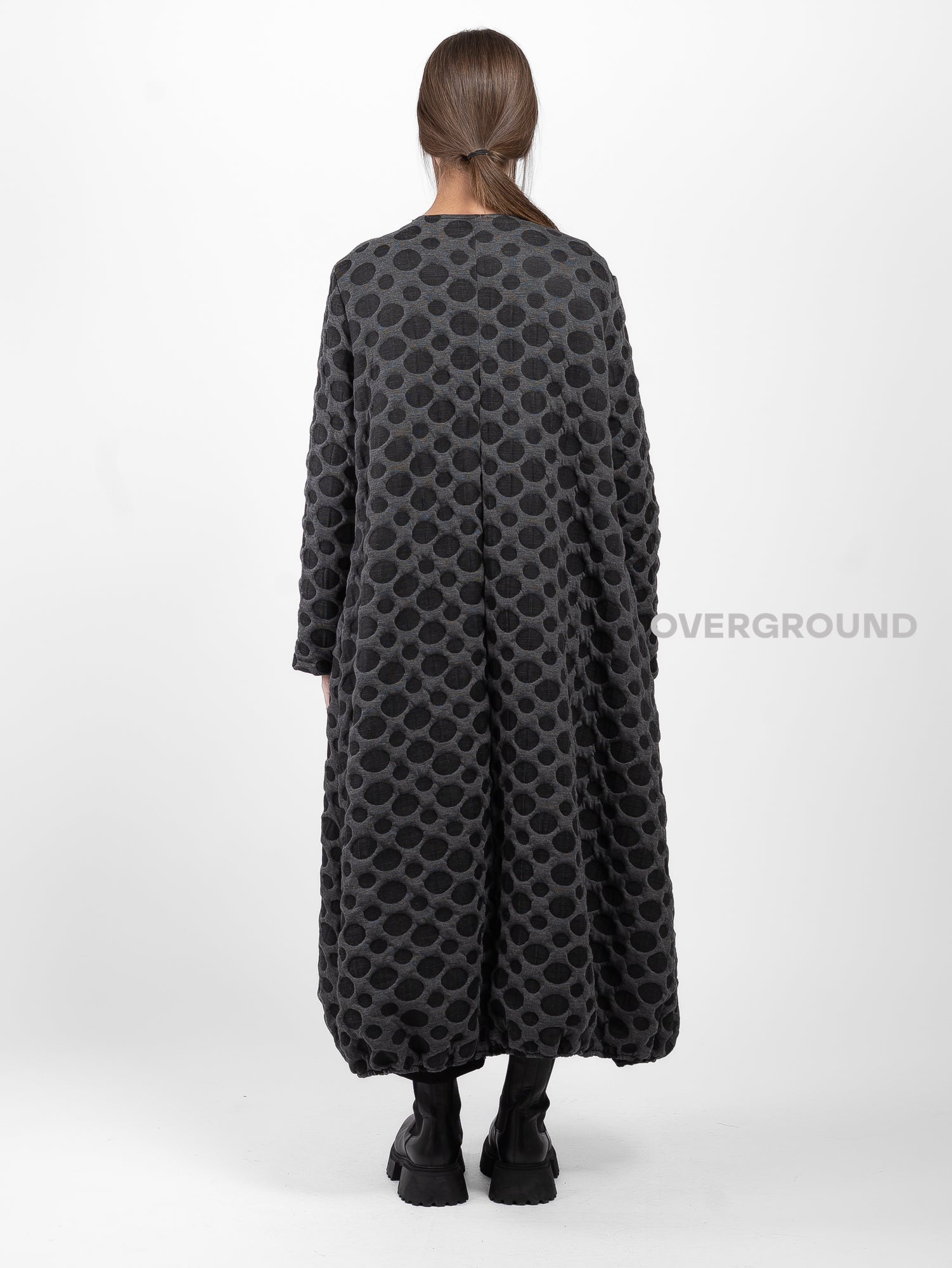 SPOLVERINO LUNGO LAVORATO CHIUSURA TRE BOTTONI - OVERGROUND STORE 