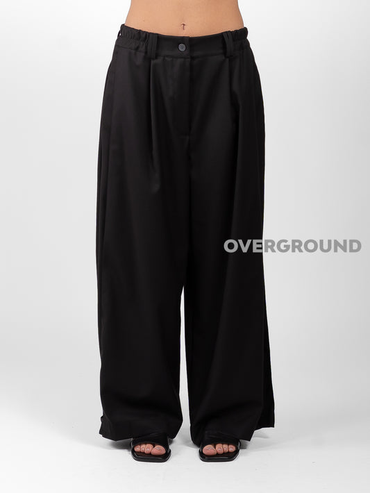 PANTALONE OVER CON CUCITURE DAVANTI E BOTTONE IN FONDO - OVERGROUND STORE 