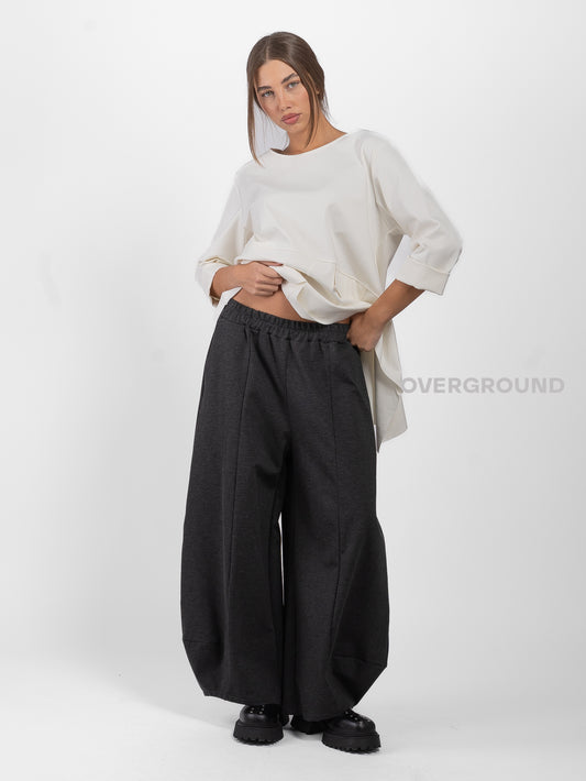 PANTALONE OVER GAMBULE LARGO A CHIUDERE IN FONDO - OVERGROUND STORE 