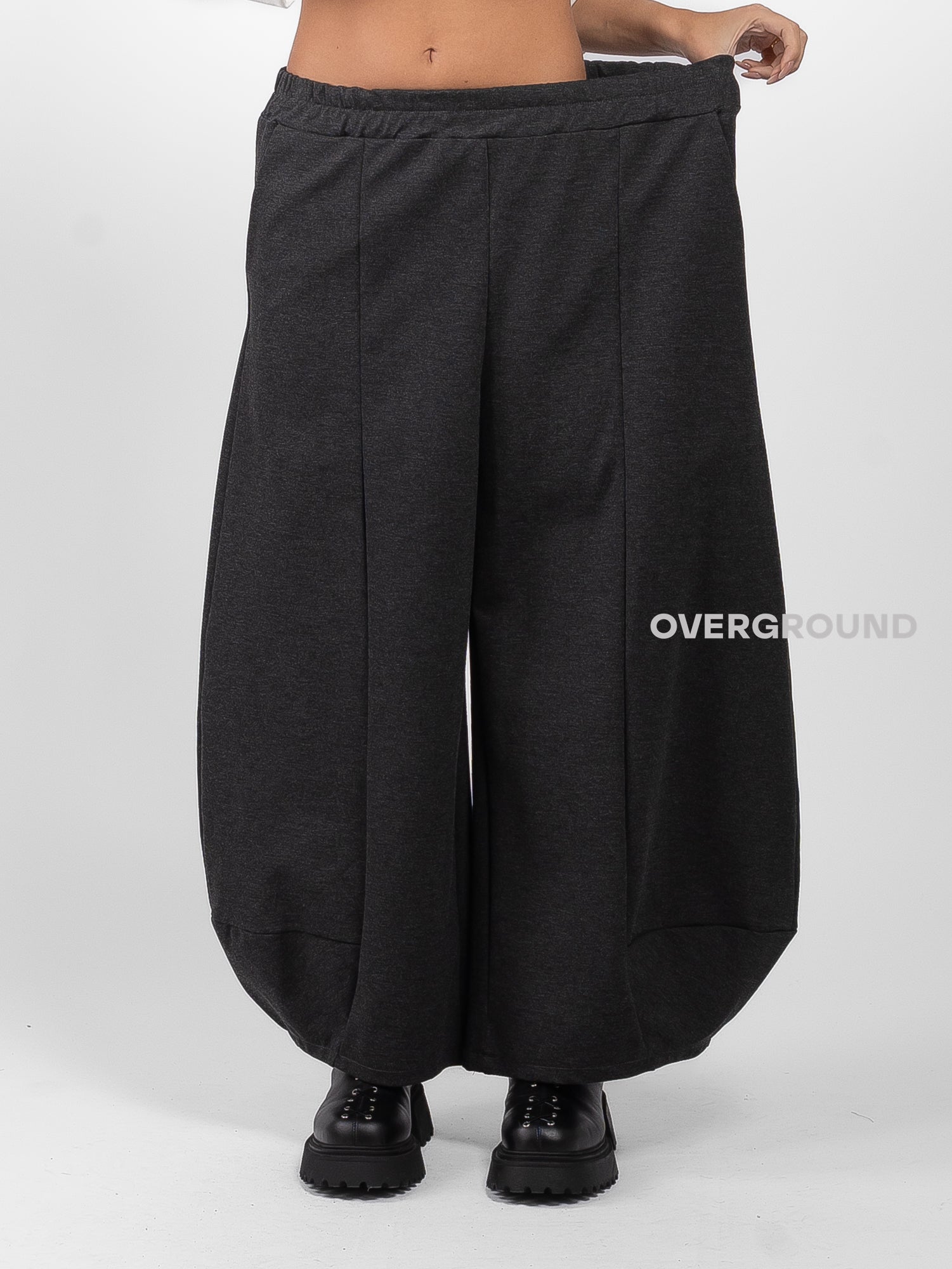 PANTALONE OVER GAMBULE LARGO A CHIUDERE IN FONDO - OVERGROUND STORE 