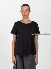 MAGLIA CON TASCA DAVANTI E SPACCO - OVERGROUND STORE 