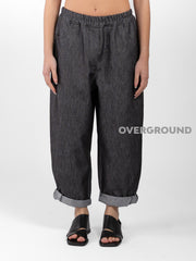 PANTALONE OVER JEANS CON TASCHE DIETRO - OVERGROUND STORE 