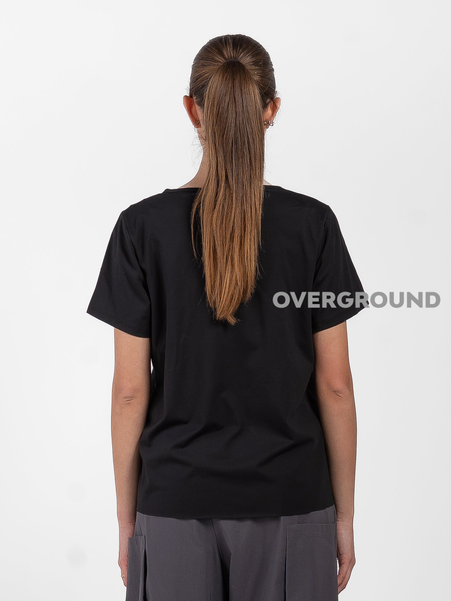 MAGLIA CON TASCA DAVANTI E SPACCO - OVERGROUND STORE 