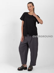MAGLIA CON TASCA DAVANTI E SPACCO - OVERGROUND STORE 