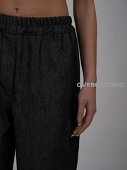 PANTALONE OVER JEANS CON TASCHE DIETRO - OVERGROUND STORE 