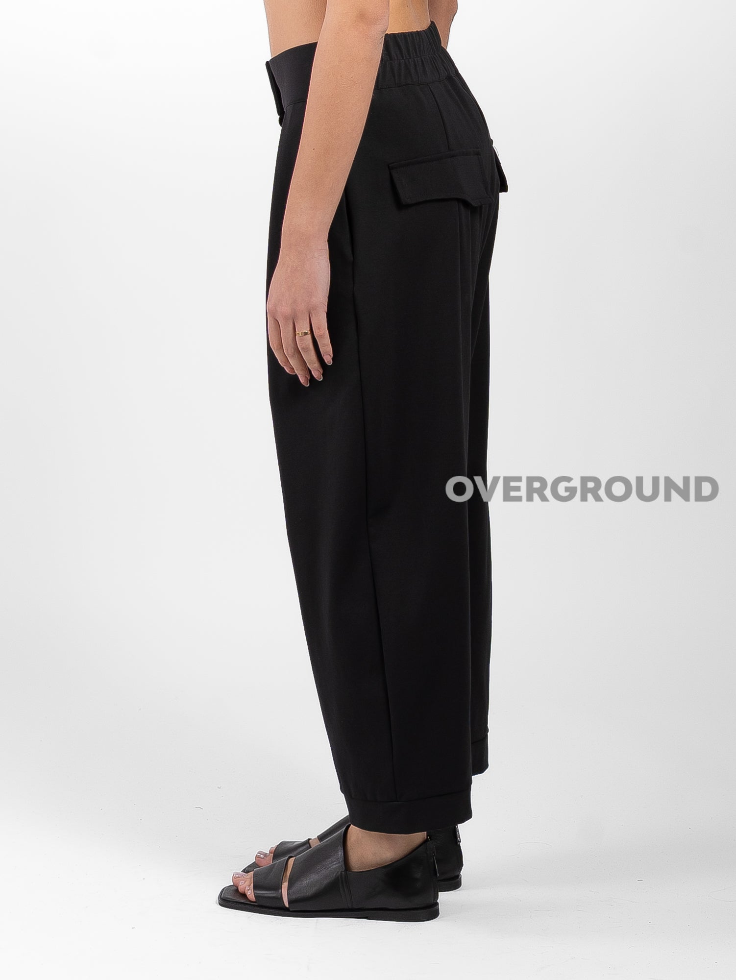 PANTALONE CAVALLO BASSO CON BOTTONI DAVANTI - OVERGROUND STORE 