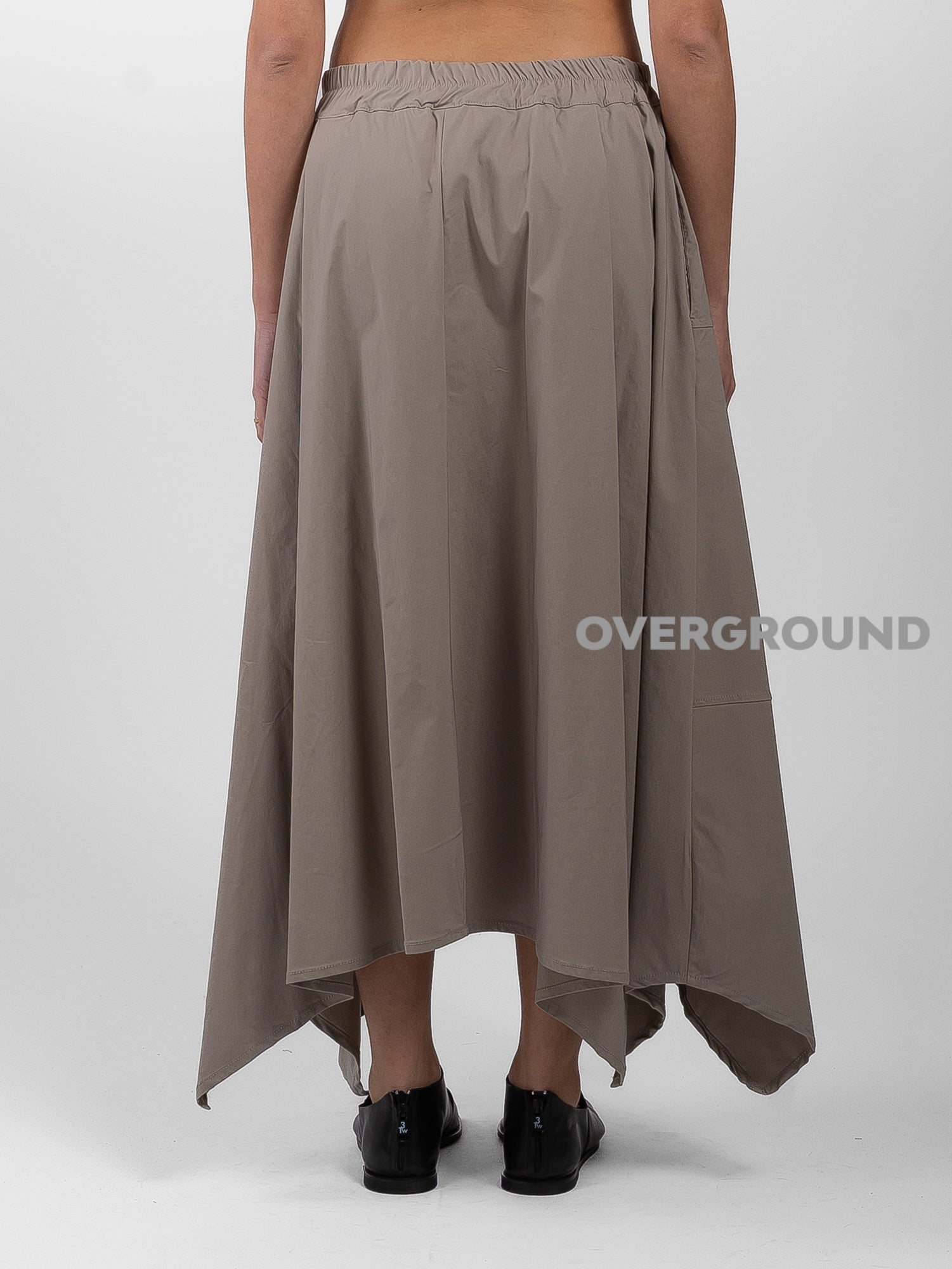 GONNA LUNGA ASIMMETRICA CON DOPPIO FIOCCO DAVANTI - OVERGROUND STORE 