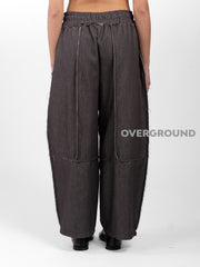 PANTALONE SUPER OVER CON CUCITURE SFRANGIATE - OVERGROUND STORE 