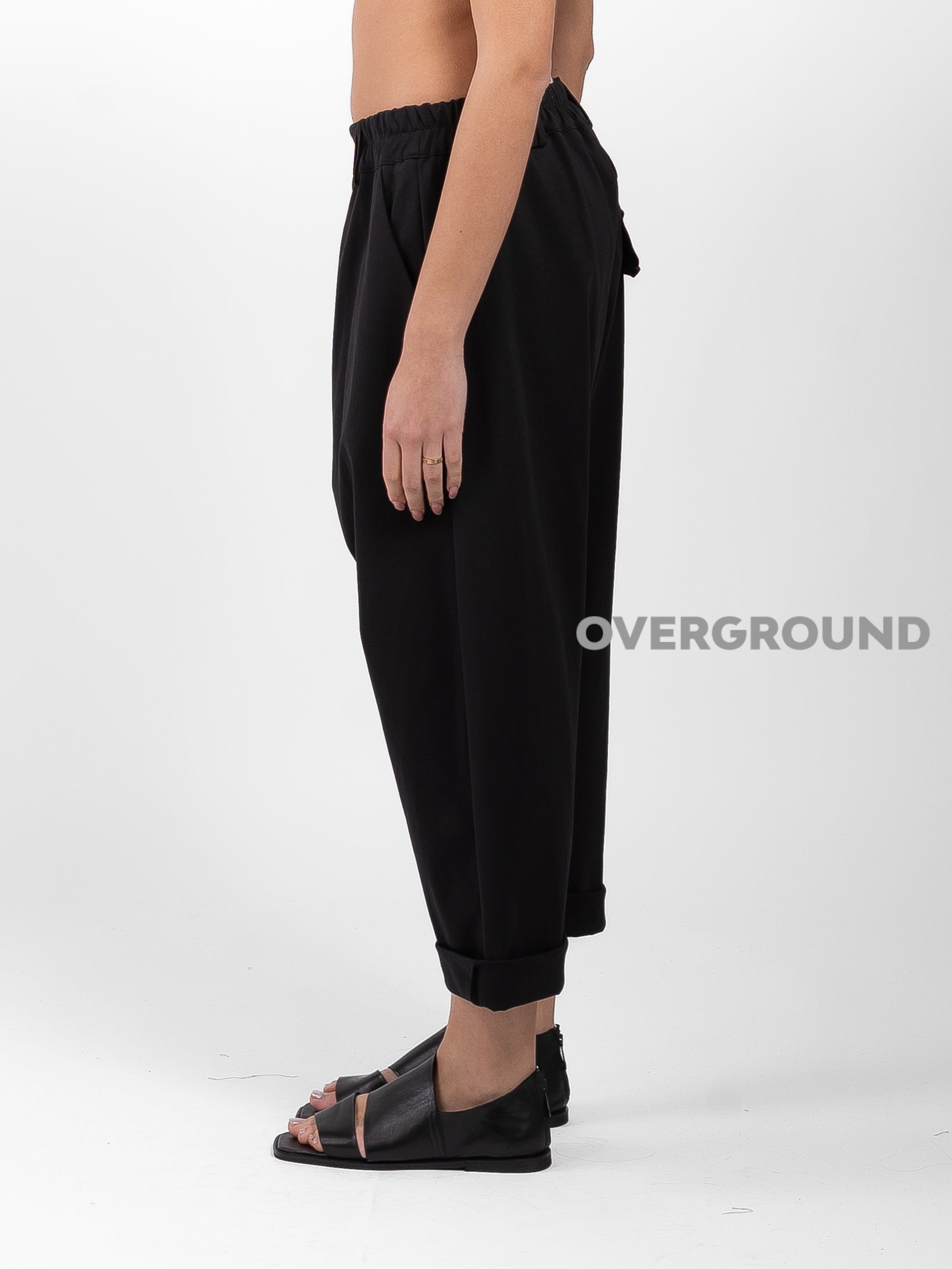 PANTALONE CAVALLO BASSO CON BOTTONI DAVANTI - OVERGROUND STORE 