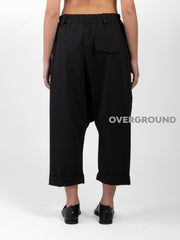 PANTALONE CAVALLO BASSO CON BOTTONI DAVANTI - OVERGROUND STORE 