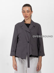 GIACCA CORTA ABBOTTONATURA CON  LACCIO DAVANTI - OVERGROUND STORE 