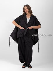 GIACCA OVER SMANICATA CON LACCI NELLE MANICHE - OVERGROUND STORE 