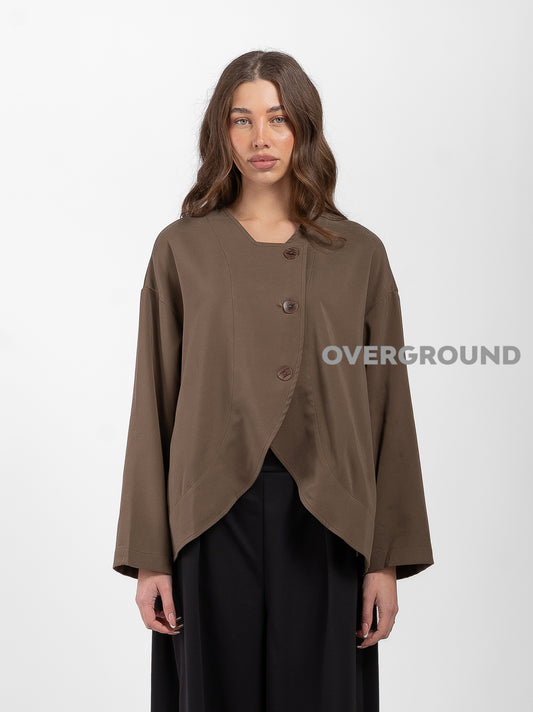 GIACCA OVER STONDATA DAVANTI - OVERGROUND STORE 