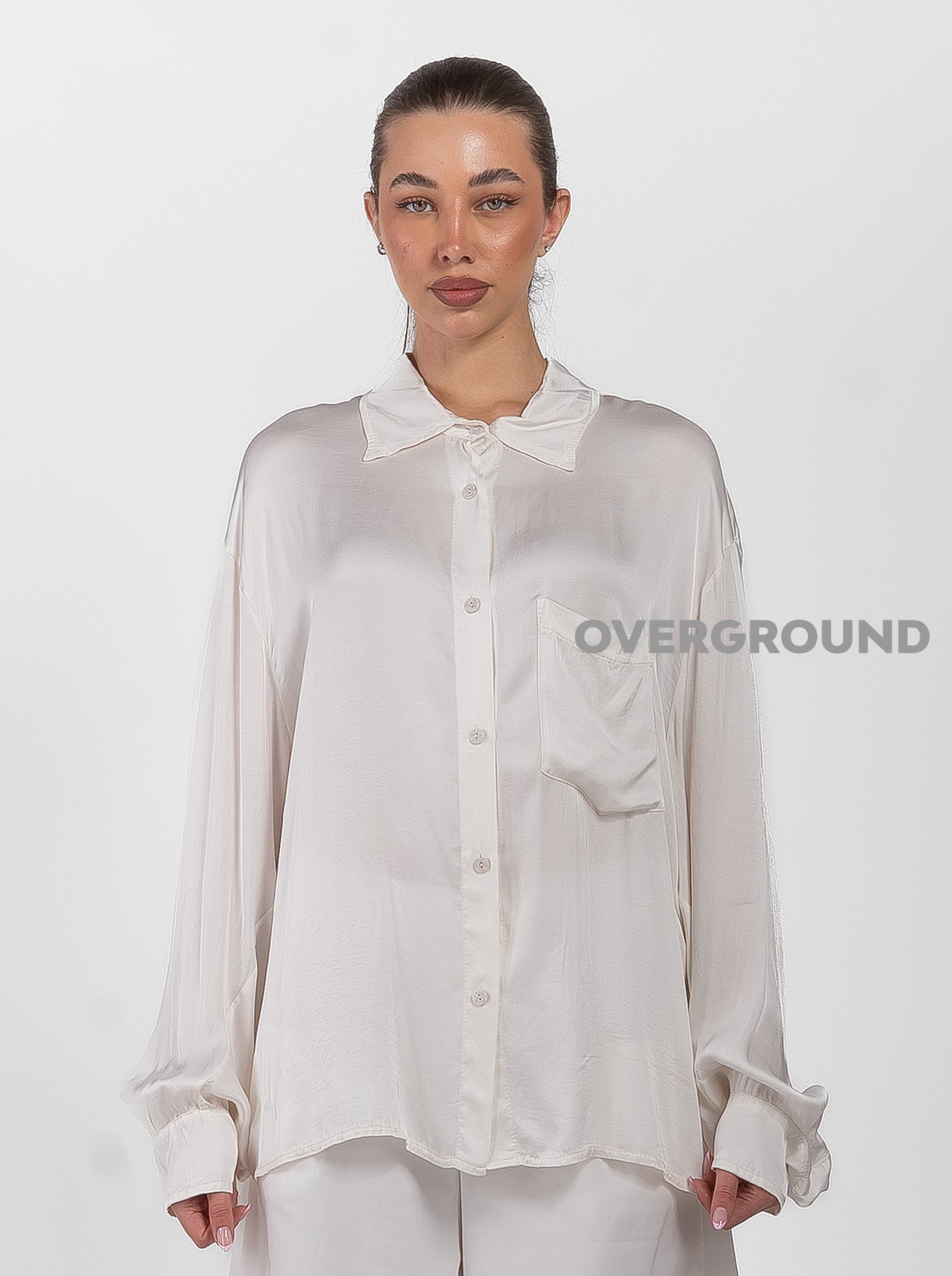 CAMICIA OVER CON TASCHINO LATERALE - OVERGROUND STORE 