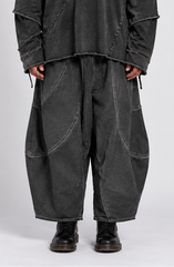 PANTALONE OVER CON CUCITURE
