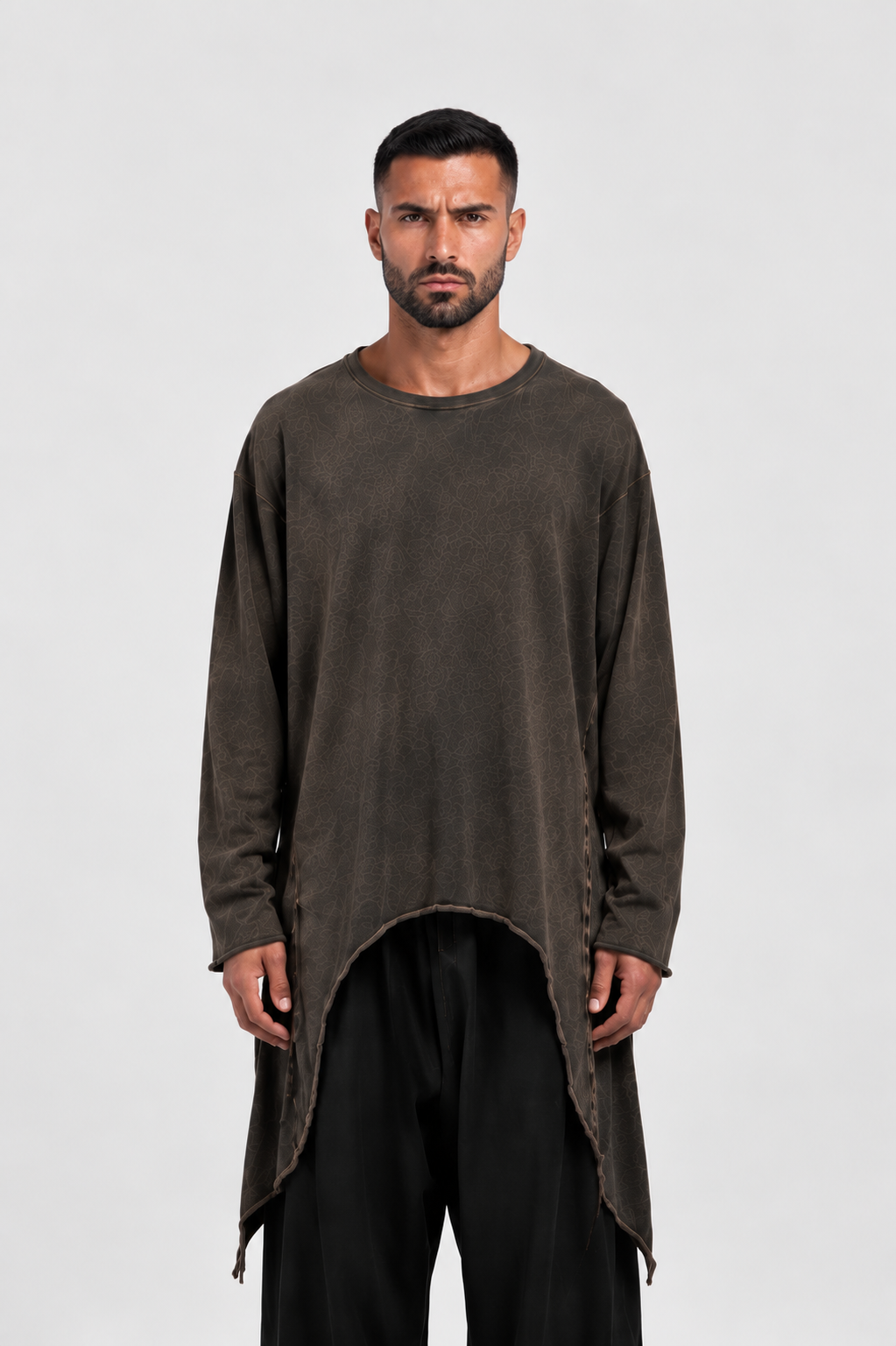 PRE-ORDER| MAGLIA LUNGA OVER IN COTONE| LIMITED EDITION