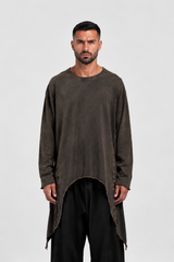 PRE-ORDER| MAGLIA LUNGA OVER IN COTONE| LIMITED EDITION