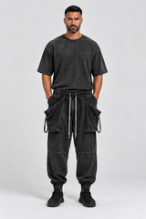 PANTALONE CON LACCI OVER