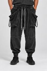 PANTALONE CON LACCI OVER