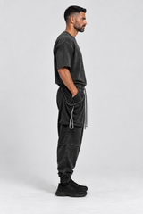 PANTALONE CON LACCI OVER