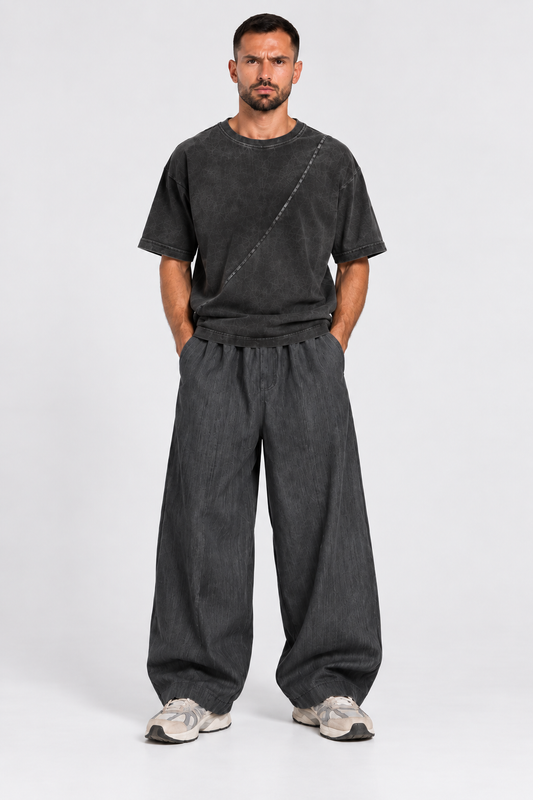 OVERSIZE-HOSE MIT GESÄSSTASCHEN