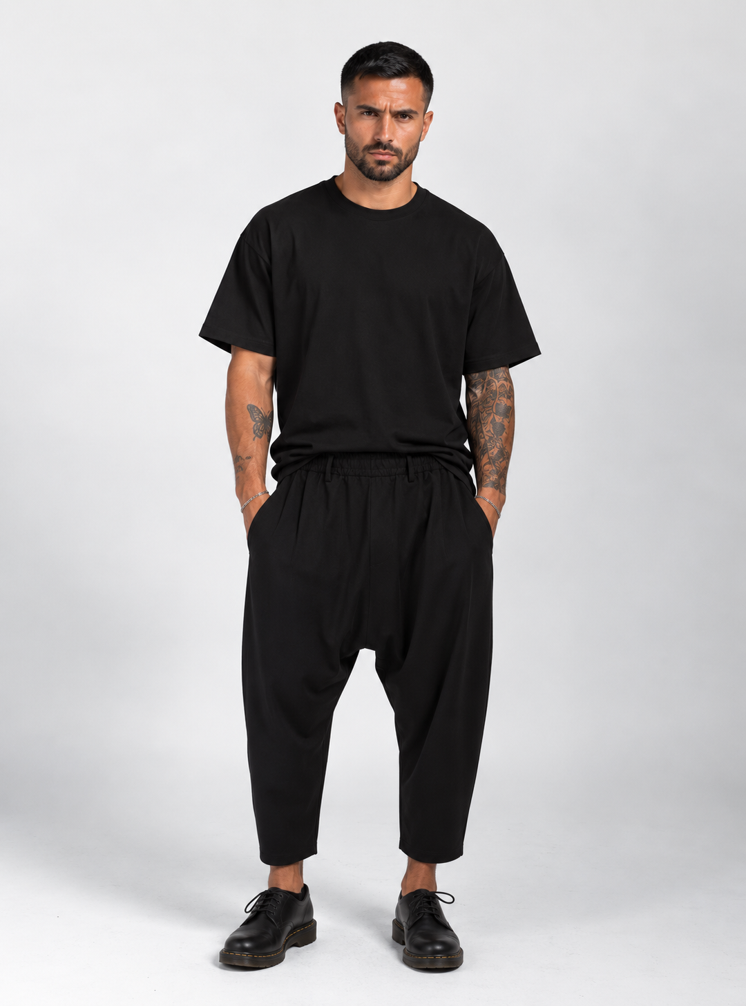 PANTALONE CAVALLO BASSO CON PENS E PASSANTI Z