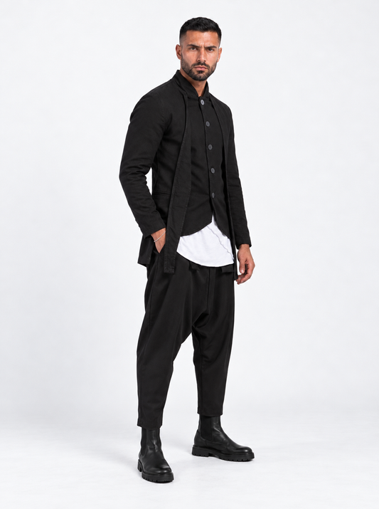 GIACCA CON BOTTONI COLLO COREANA - OVERGROUND STORE 