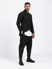 GIACCA CON BOTTONI COLLO COREANA - OVERGROUND STORE 