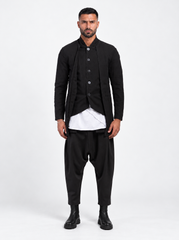 GIACCA CON BOTTONI COLLO COREANA - OVERGROUND STORE 