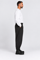 PANTALONE YY CON PENS DAVANTI E CUCITURA SUL GAMBULE