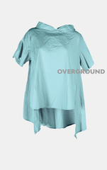 Blusa lunga con collo a barca - OVERGROUND STORE 