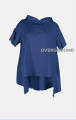 Blusa lunga con collo a barca - OVERGROUND STORE 