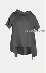 Blusa lunga con collo a barca - OVERGROUND STORE 