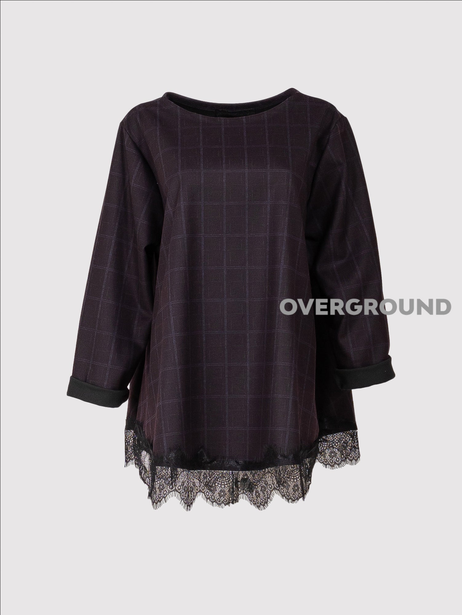 MAGLIA OVER CON PIZZO IN FONDO - OVERGROUND STORE 