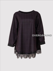 MAGLIA OVER CON PIZZO IN FONDO - OVERGROUND STORE 