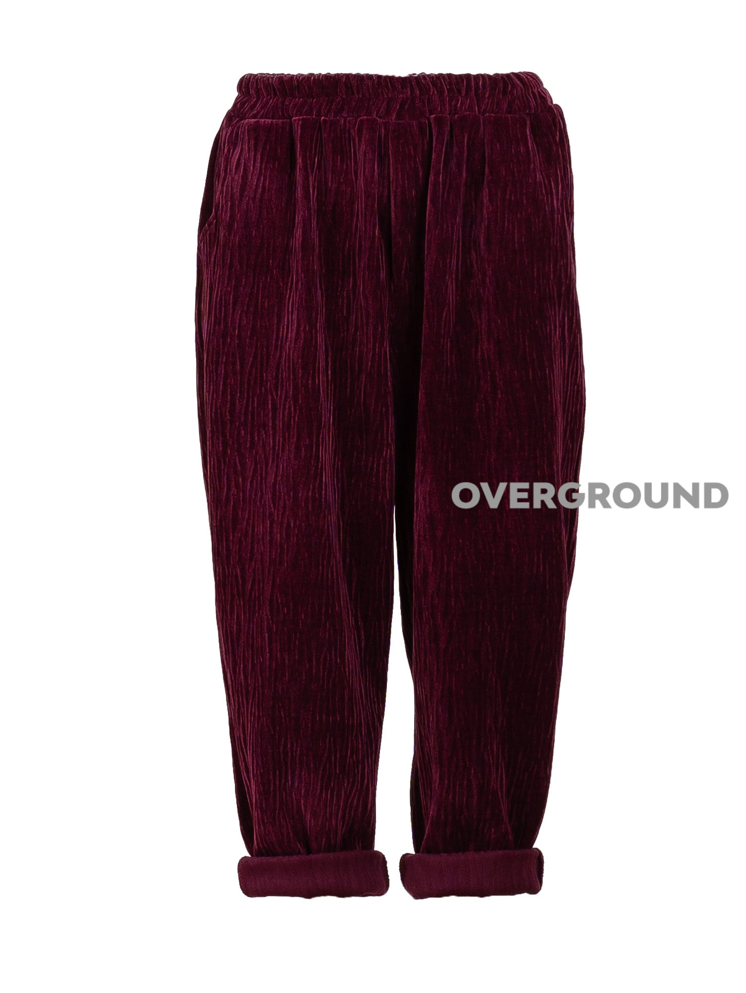 PANTALONE OVER VELLUTO