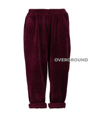 PANTALONE OVER VELLUTO