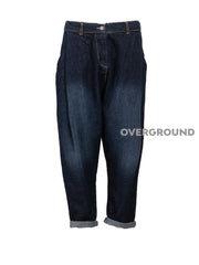 PANTALONE JEANS OVER CAVALLO BASSO