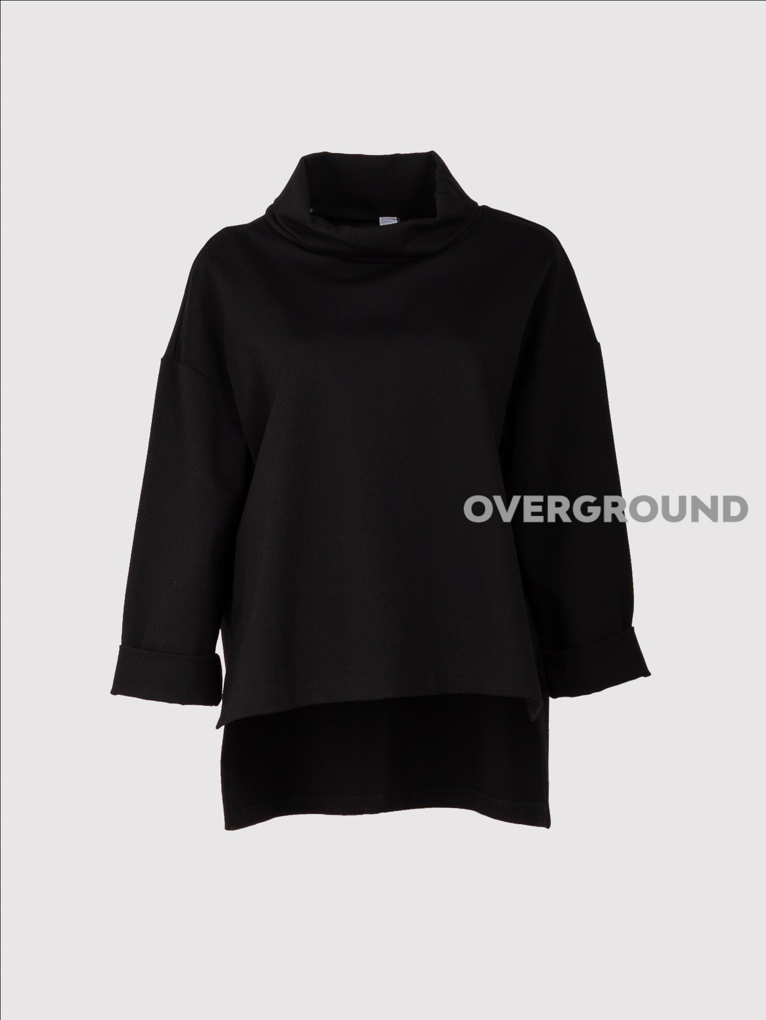 BLUSA OVER COLLO A BARCA - OVERGROUND STORE 