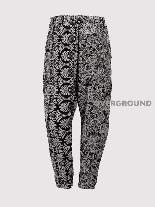 PANTALONE CAVALLO BASSO IN FANTASIA