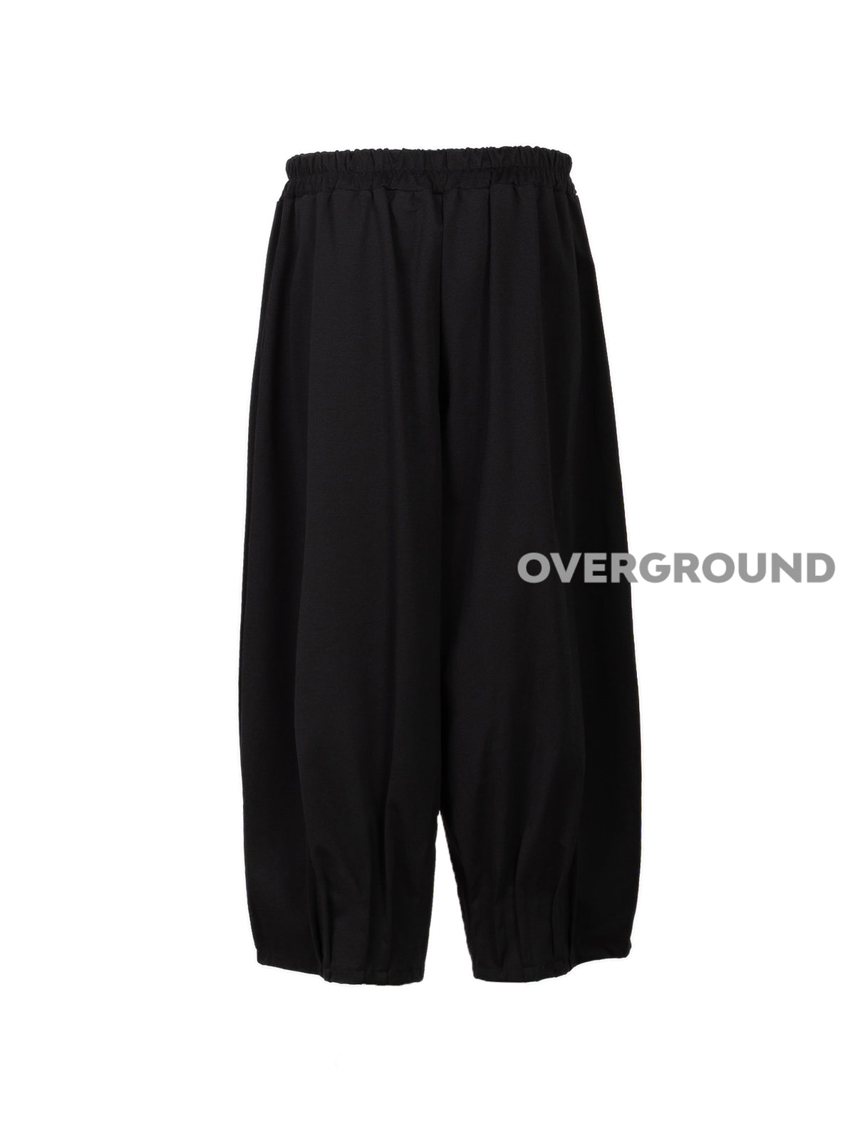 PANTALONE OVER CON PIEGHE IN FONDO AL GAMBULE - OVERGROUND STORE 