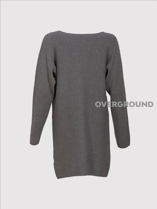 MAGLIONE LUNGO CON TASCA DAVANTI - OVERGROUND STORE 