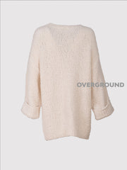 MAGLIONE OVERSIZE COLLO LARGO - OVERGROUND STORE 