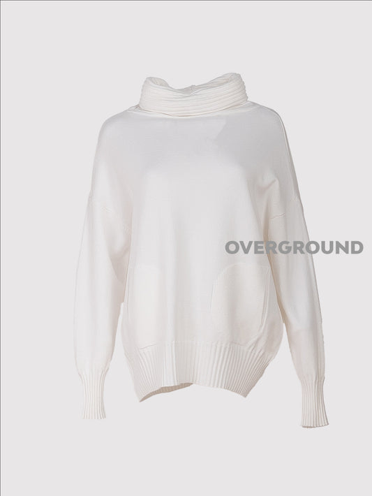 MAGLIONE COLLO LARGO - OVERGROUND STORE 