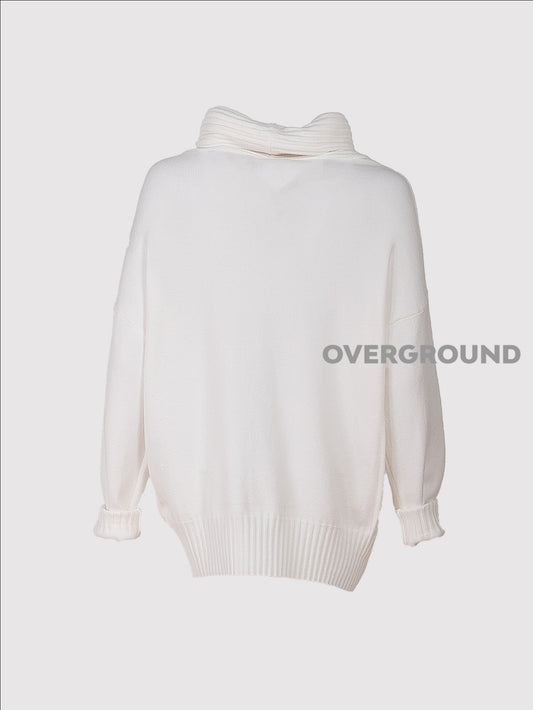 MAGLIONE COLLO LARGO - OVERGROUND STORE 